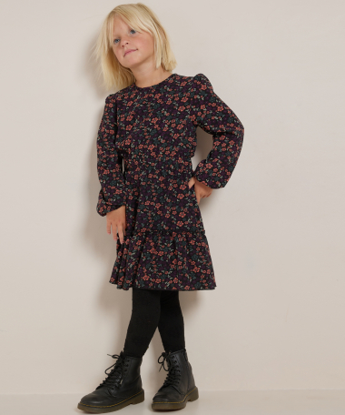 jurk met bloemenprint