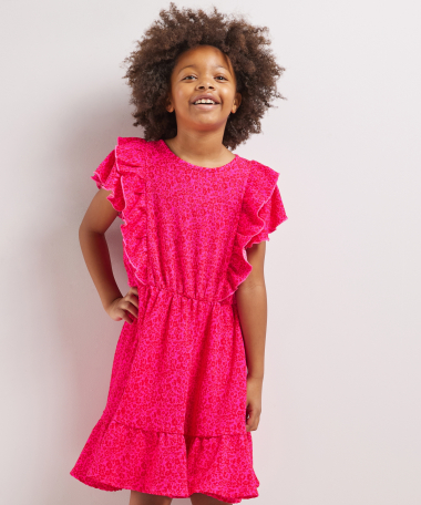 ruche jurkje crinkle