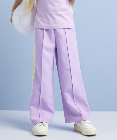 wide fit broek met tape