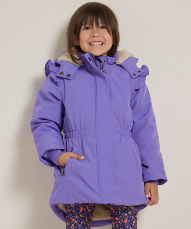 parka jas met teddy voering