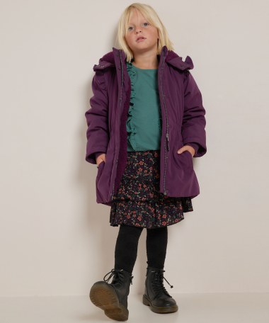 parka jas met teddy voering