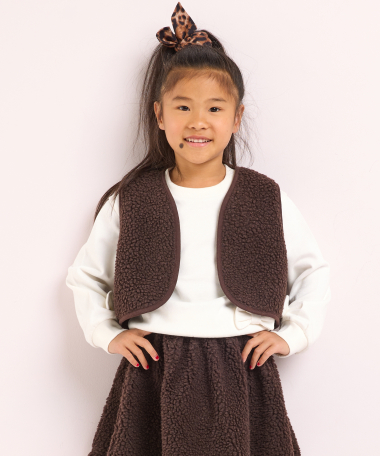 teddy gilet