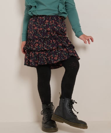 rok met bloemenprint