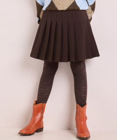 plisse rok uni