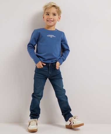 slim fit jogg jeans - donker