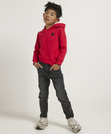 regular fit stretch jeans - tapered leg