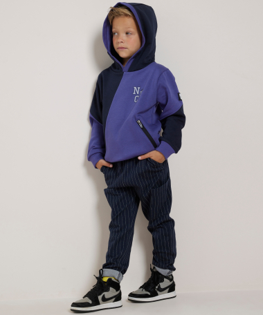 jogging cargo broek gestreept