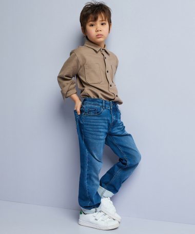 regular fit jogg jeans - mid