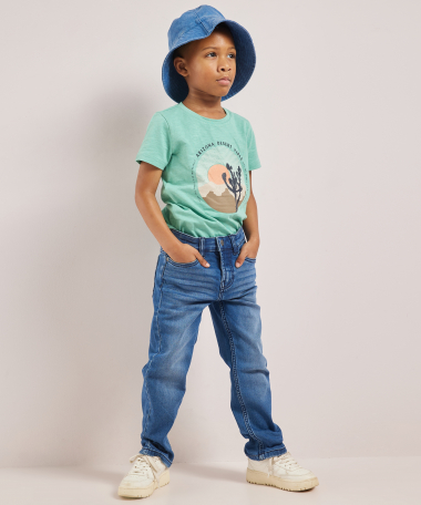 regular fit jogg jeans - mid