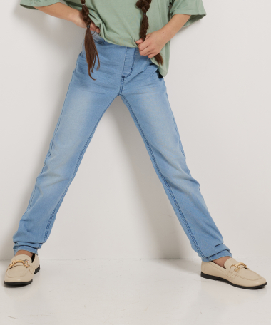 stretch denim jegging