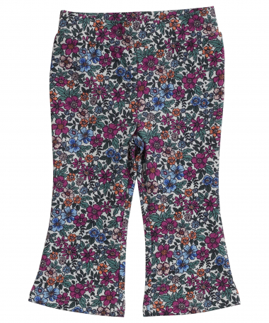 flared fit broekje bloemenprint