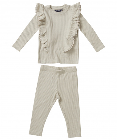 rib legging glitters