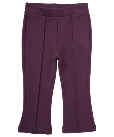 flared fit broek met naad