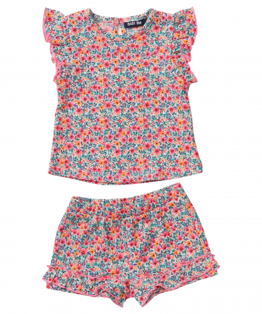 ruches short bloemen