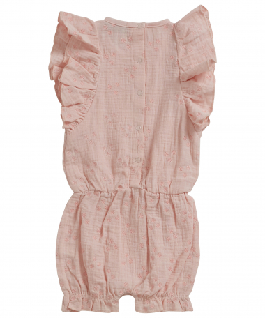 mousseline playsuit embroidery