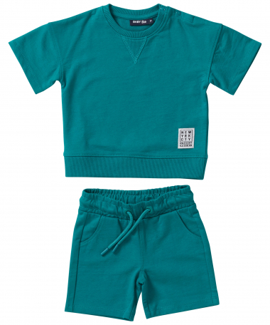 sweat set: t-shirt + bermuda