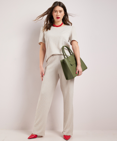 t-shirt met ronde hals