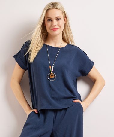 t-shirt met ketting