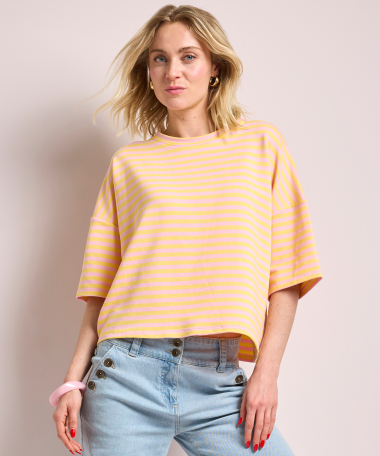 t-shirt met strepen