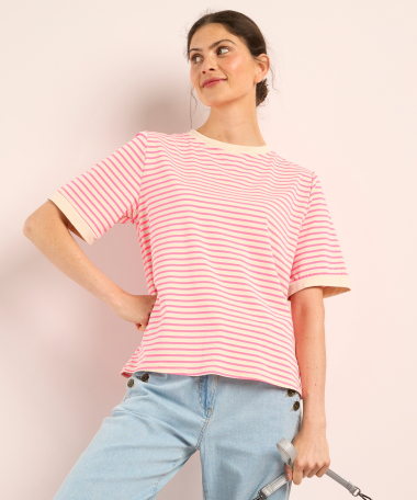 t-shirt met strepen