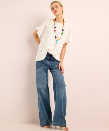 t-shirt met ketting
