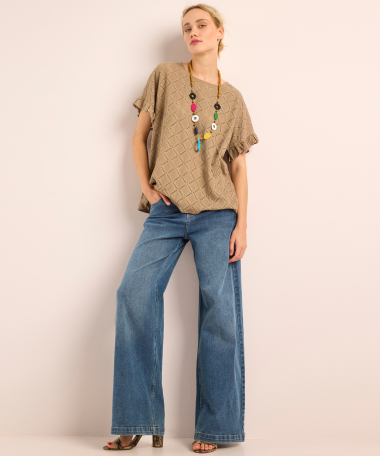t-shirt met ketting