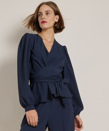 overslag top peplum