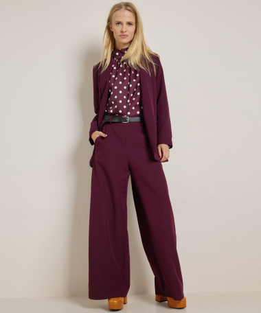 top met stippenprint