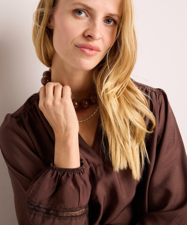 top met kant detail