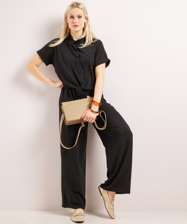 blouse met knoopdetail