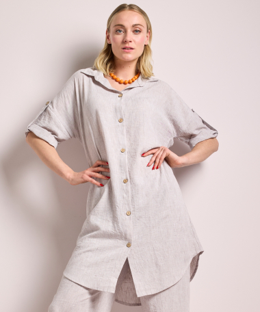 blouse met knoopsluiting