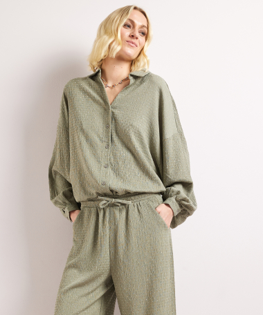 crinkle blouse glitters