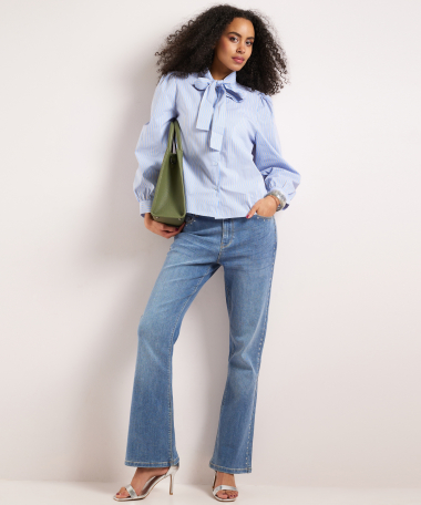 blouse met strik