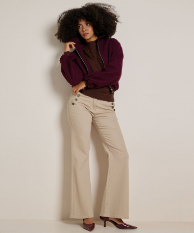 trui met all-over parels