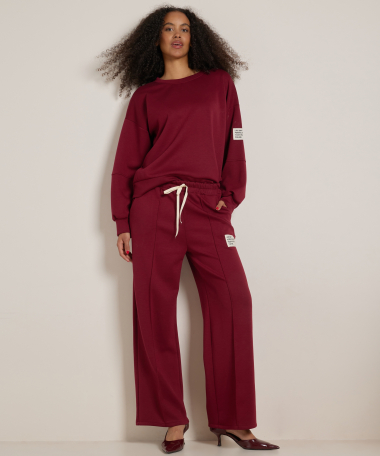 oversized trui met label