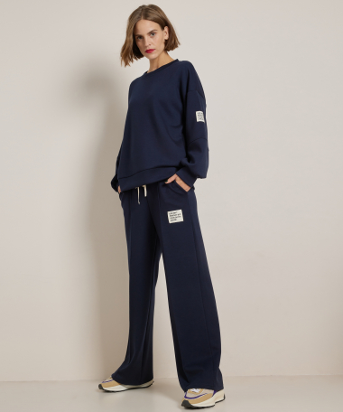 oversized trui met label