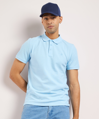 polo met knoopsluiting