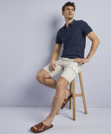 polo met knoopsluiting