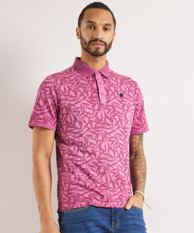 polo met bladprint