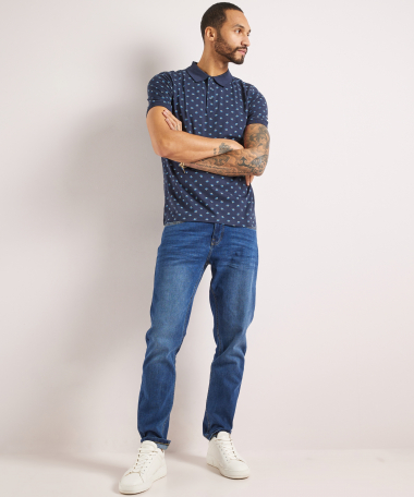 polo met all-over print