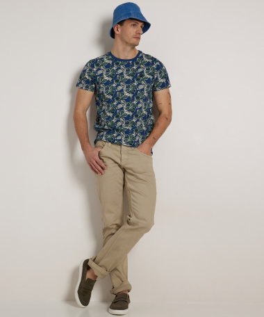 t-shirt met bloemenprint