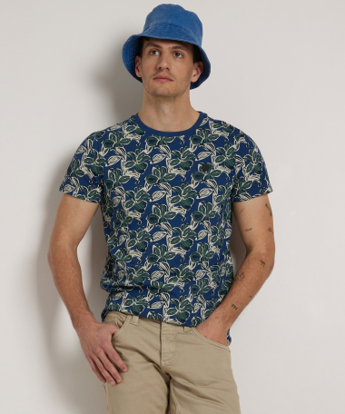 t-shirt met bloemenprint