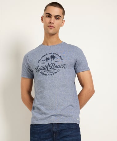t-shirt met frontprint