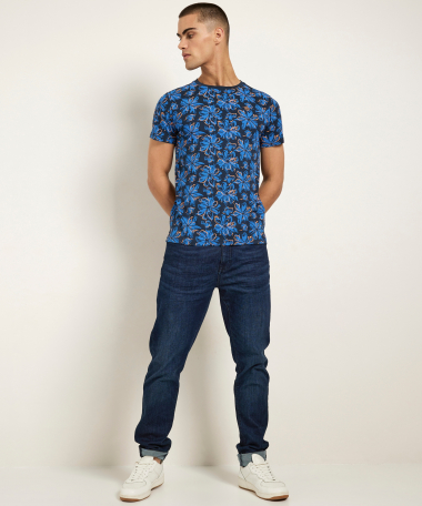 jersey t-shirt bloemenprint