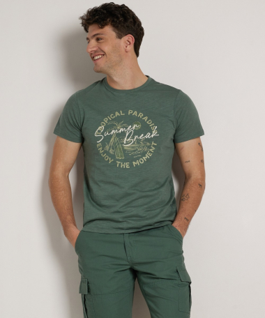t-shirt met frontprint