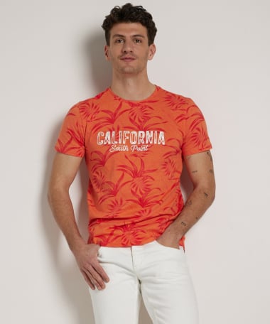 t-shirt met tekstprint