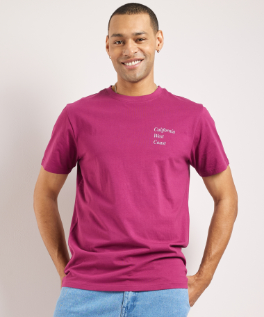 paars t-shirt california 
