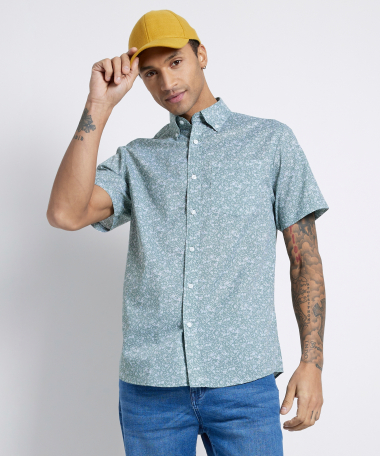 overhemd met all-over print