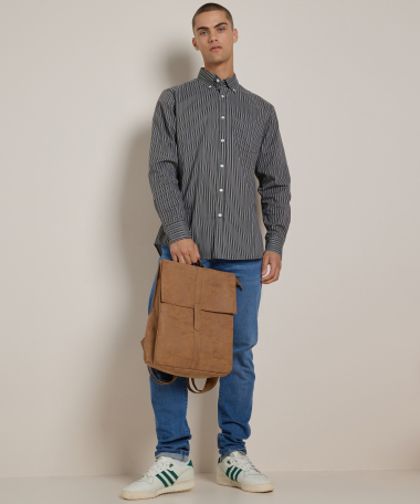 overhemd met streepjesprint