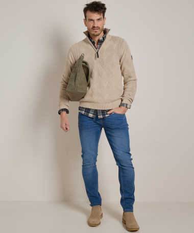 flanel overhemd met print